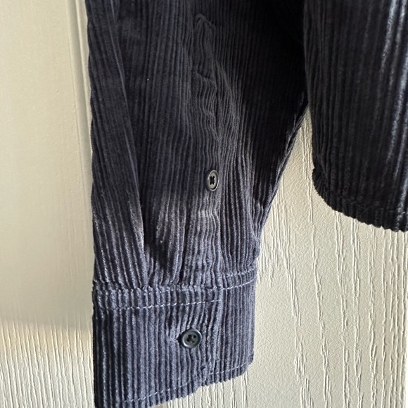 MADEWELL CROPPED CORDUROY SHIRT BUTTON DOWN size S - Picture 8 of 9